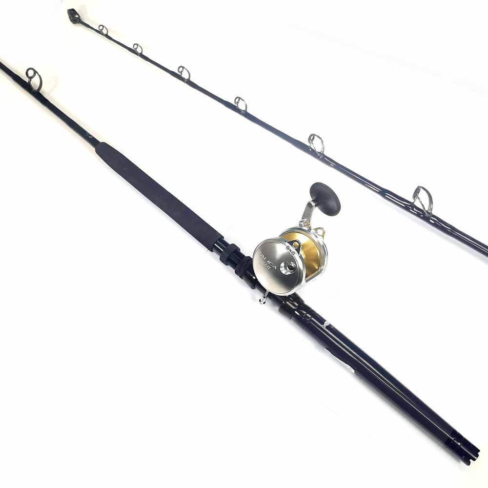 Shimano Talica 20II A Fishing Reel & Capt Harry's 4060 SINU Custom Combo - Saltwater Offshore Trolling & Big Game Fishing Gear