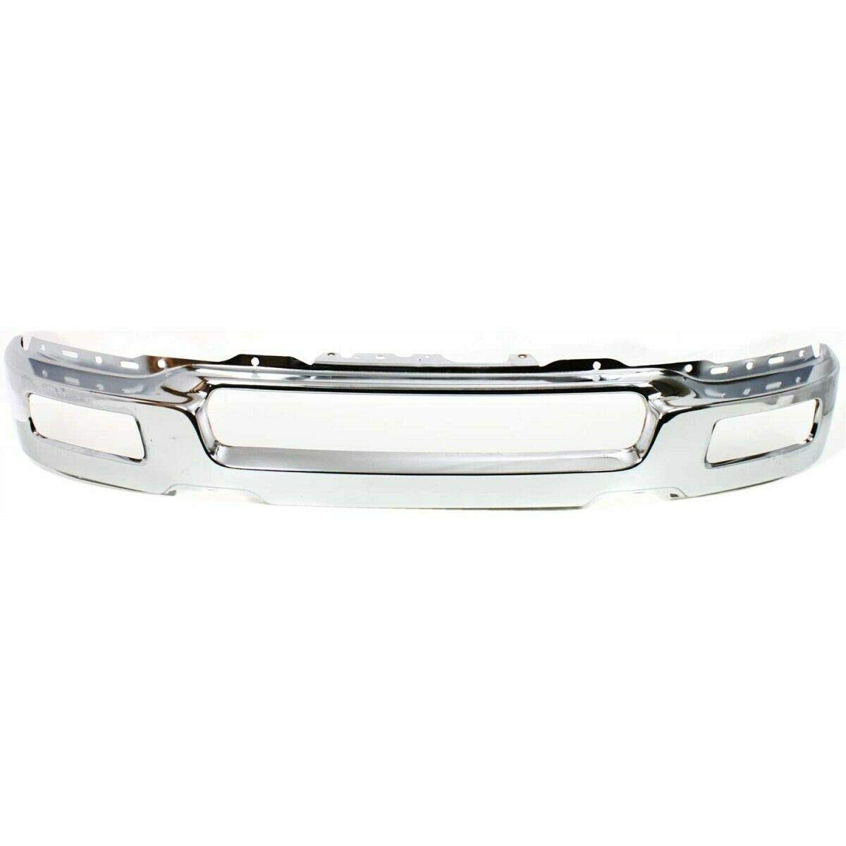 Perfit Liner Chrome Steel Front Bumper Replacement with Fog Lamp Hole for 2004-2005 Ford F-150 | Compatible with FO1002390 & 4L3Z17757BA | Durable Protection for Off-Roading & Daily Driving