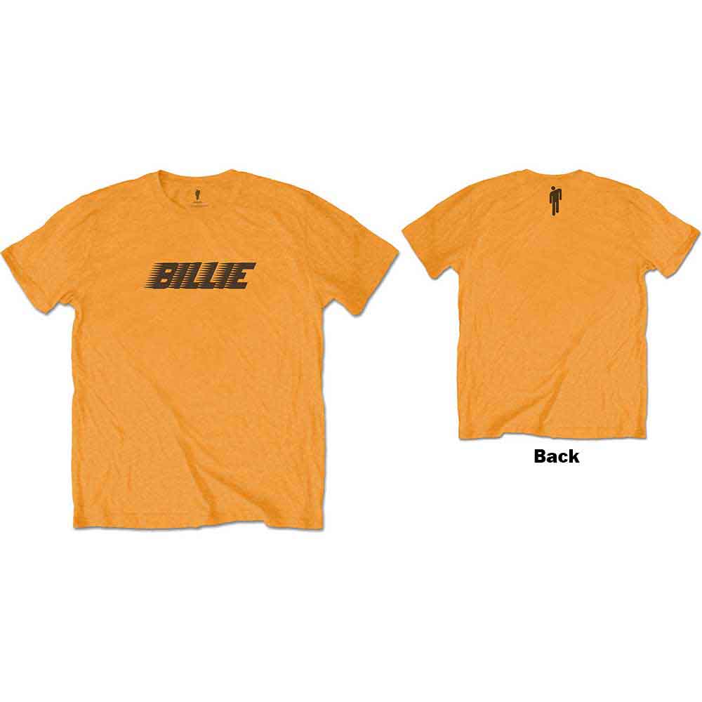 Billie Eilish Kids T-Shirt - Official Racer Logo & Blohsh Back Print Graphic Tee for Boys & Girls - Perfect for Concerts, Birthdays & Fan Gifts