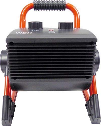 Aktobis Electric Heater with Fan & Frost Protection Monitor WDH-BGP02 - 2000W Modern Space Heater for Home, Office & Winter Use