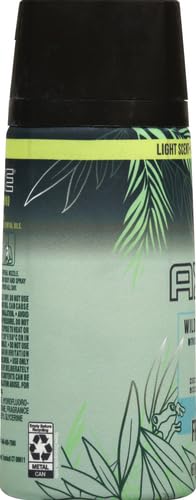 AXE Wild Bamboo Men's Body Spray Deodorant - 48 Hour Odor Protection, Aluminum Free with Essential Oils, 4.0 oz - Fresh Scent for Gym, Work & Daily Use