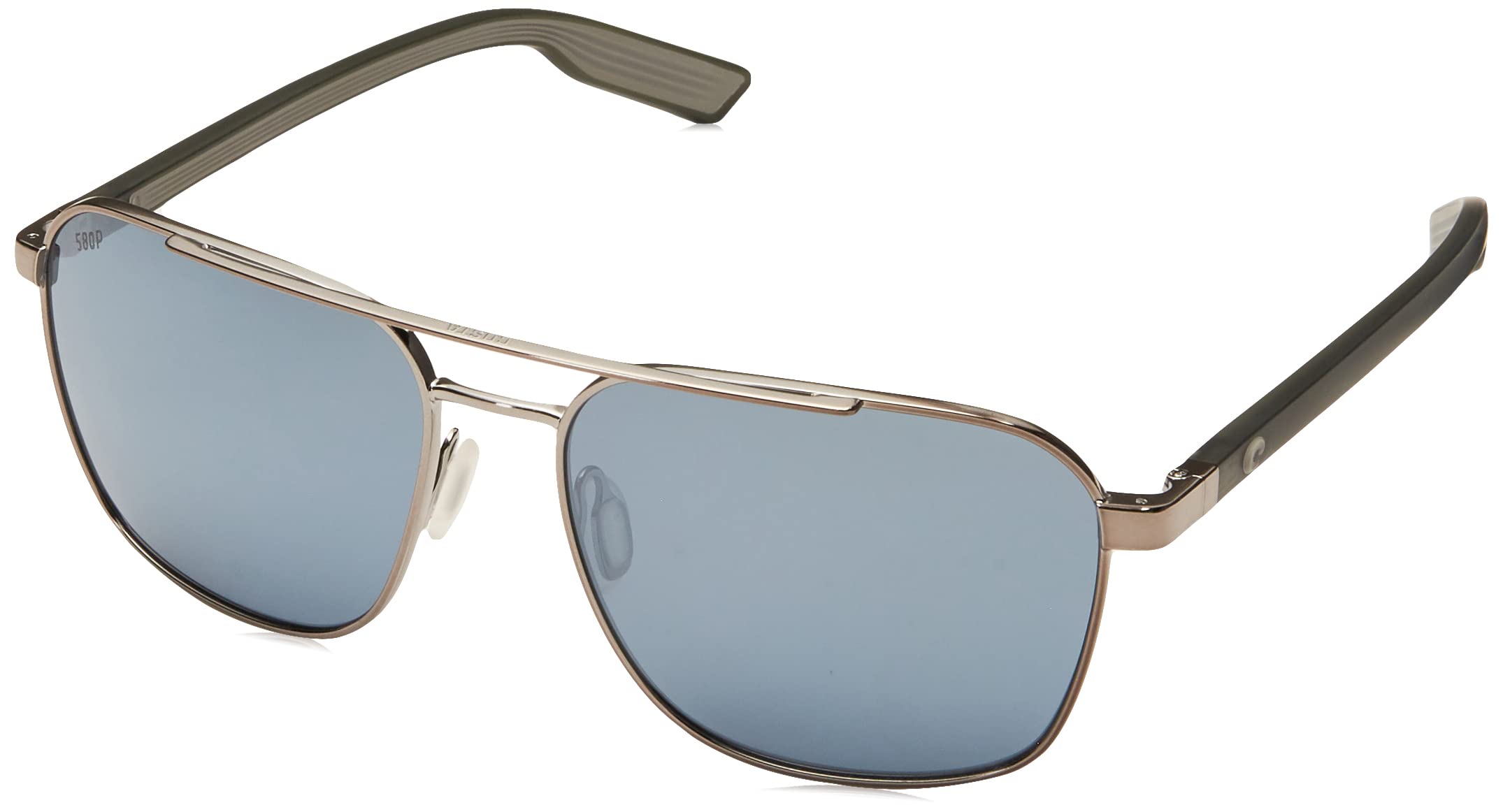Costa Del Mar Men's Polarized Rectangular Sunglasses for Fishing, Boating & Outdoor Activities – UV Protection & Anti-Glare Lenses