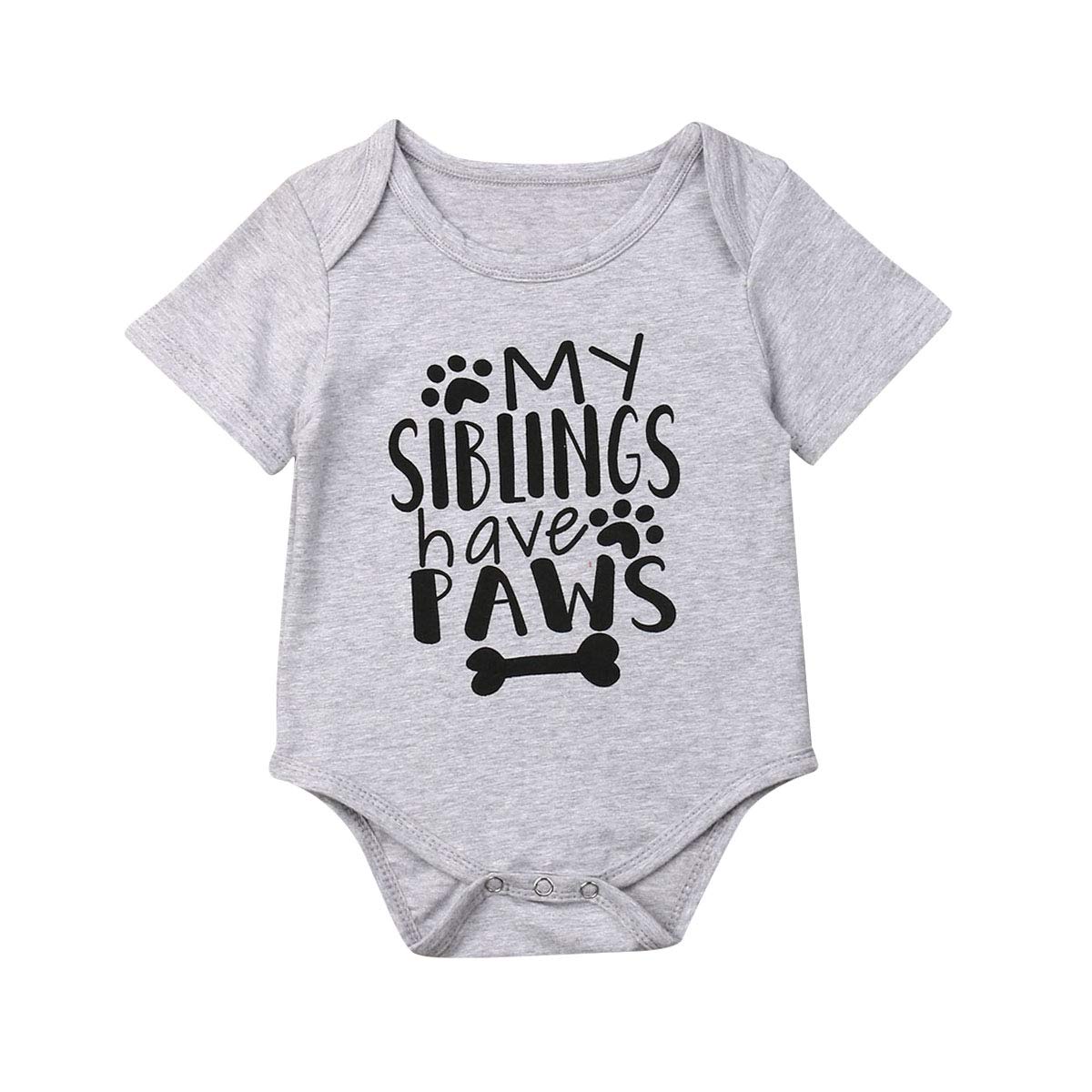 Newborn Baby Boy 'Love My Momma' Short Sleeve Bodysuit Romper - Soft Summer One-Piece Outfit for 0-3 Months | Perfect for Family Photos, Playdates & Special Occasions