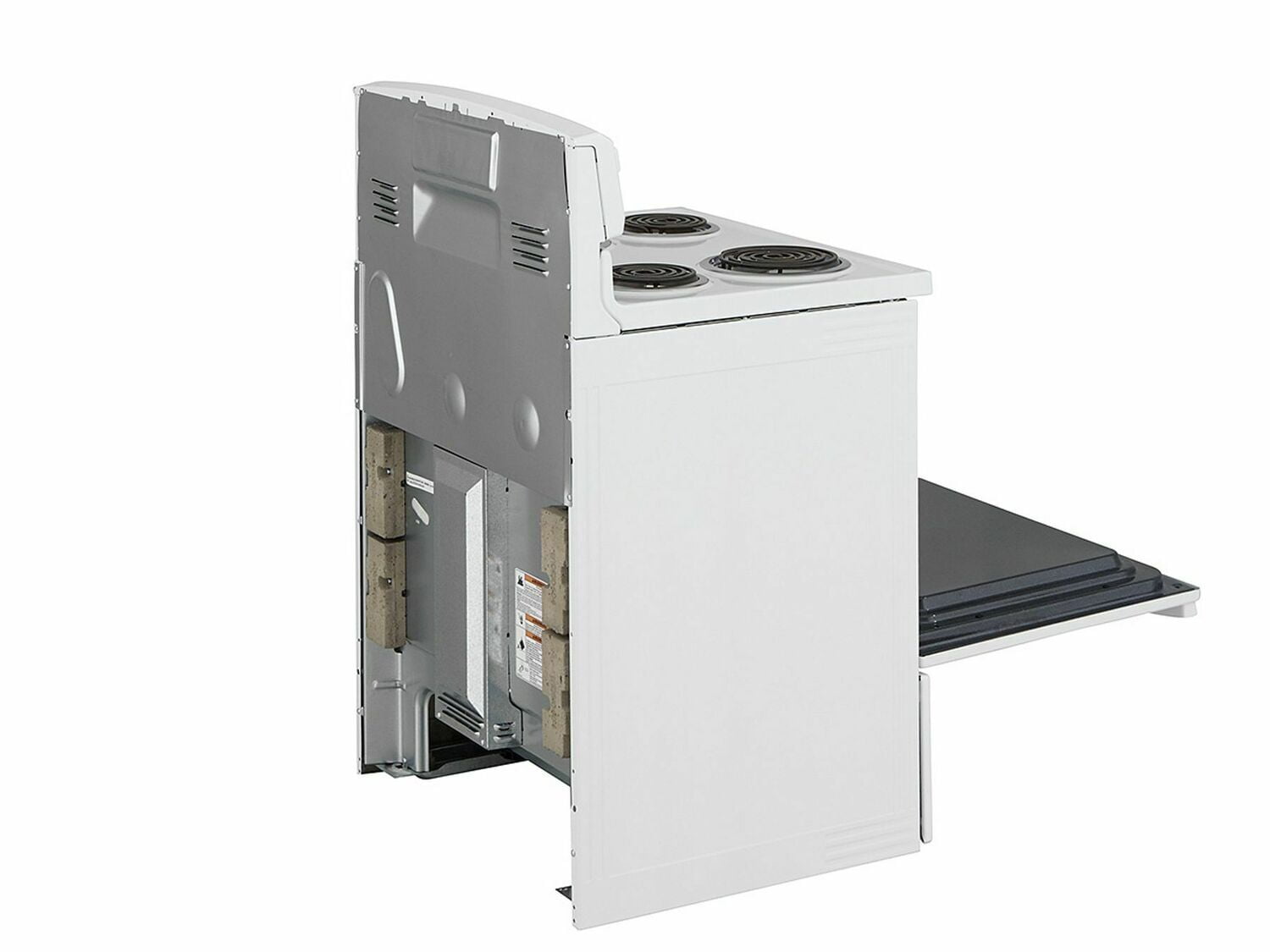 Amana ACR2303MFW 30-Inch Electric Range with Warm Hold Feature - White | Perfect for Home Kitchens & Small Restaurants