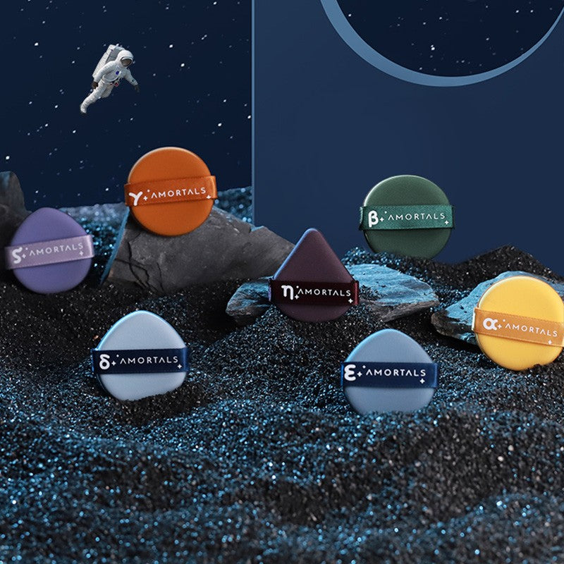 AMORTALS 7-Piece Constellation Makeup Sponge Set - Soft Beauty Blender for Flawless Foundation Application - Perfect for Daily Makeup & Professional Use