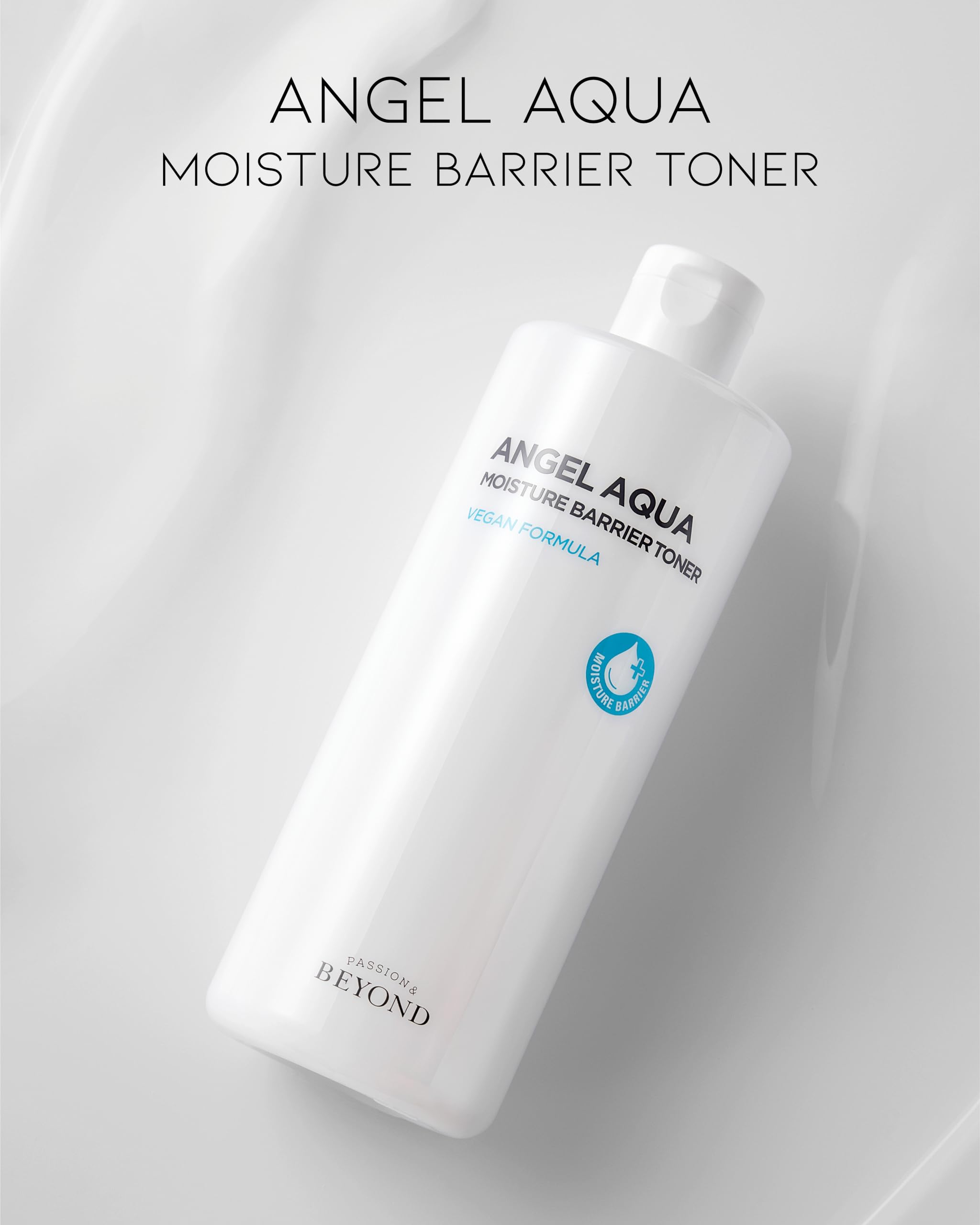 Beyond Angel Aqua Korean Toner - Vegan Moisture Barrier for Sensitive Skin | Daily Hydration & Soothing Care