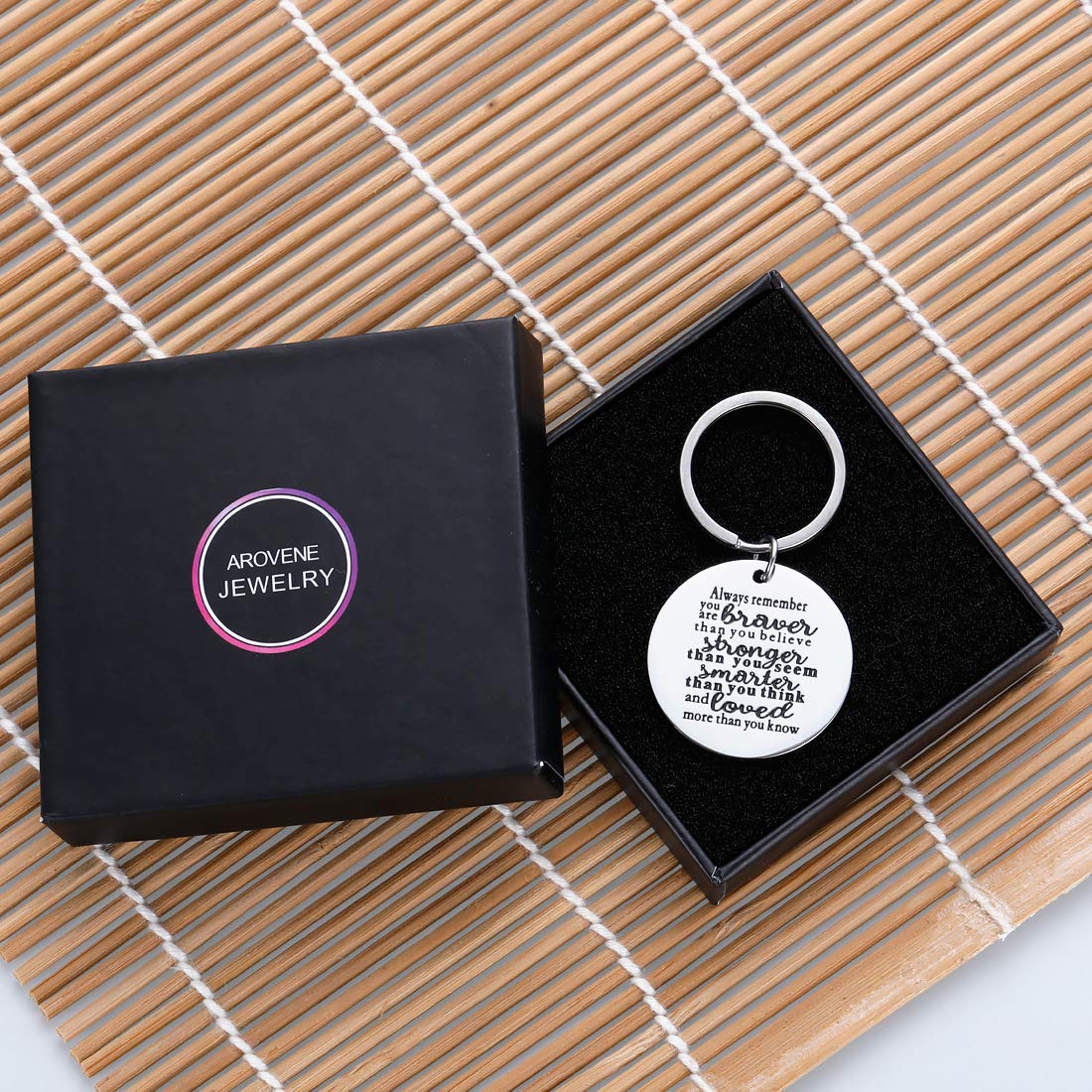 Valentine's Day Gifts for Kids - Inspirational Keychain for Women, Daughter, Son, Teens, Boys, Girlfriend, Friends, Grandson, Granddaughter & Coworkers - Perfect for Anniversary, Birthday & Special Occasions - Thoughtful Present for School, Office & Everyday Carry