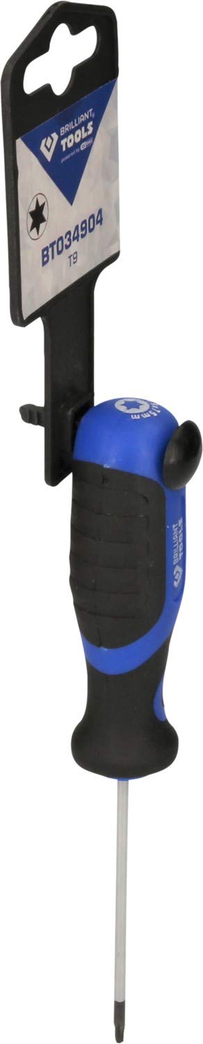 BRILLIANT TOOLS TORX Screwdriver T9 - Precision Repair for Electronics & DIY