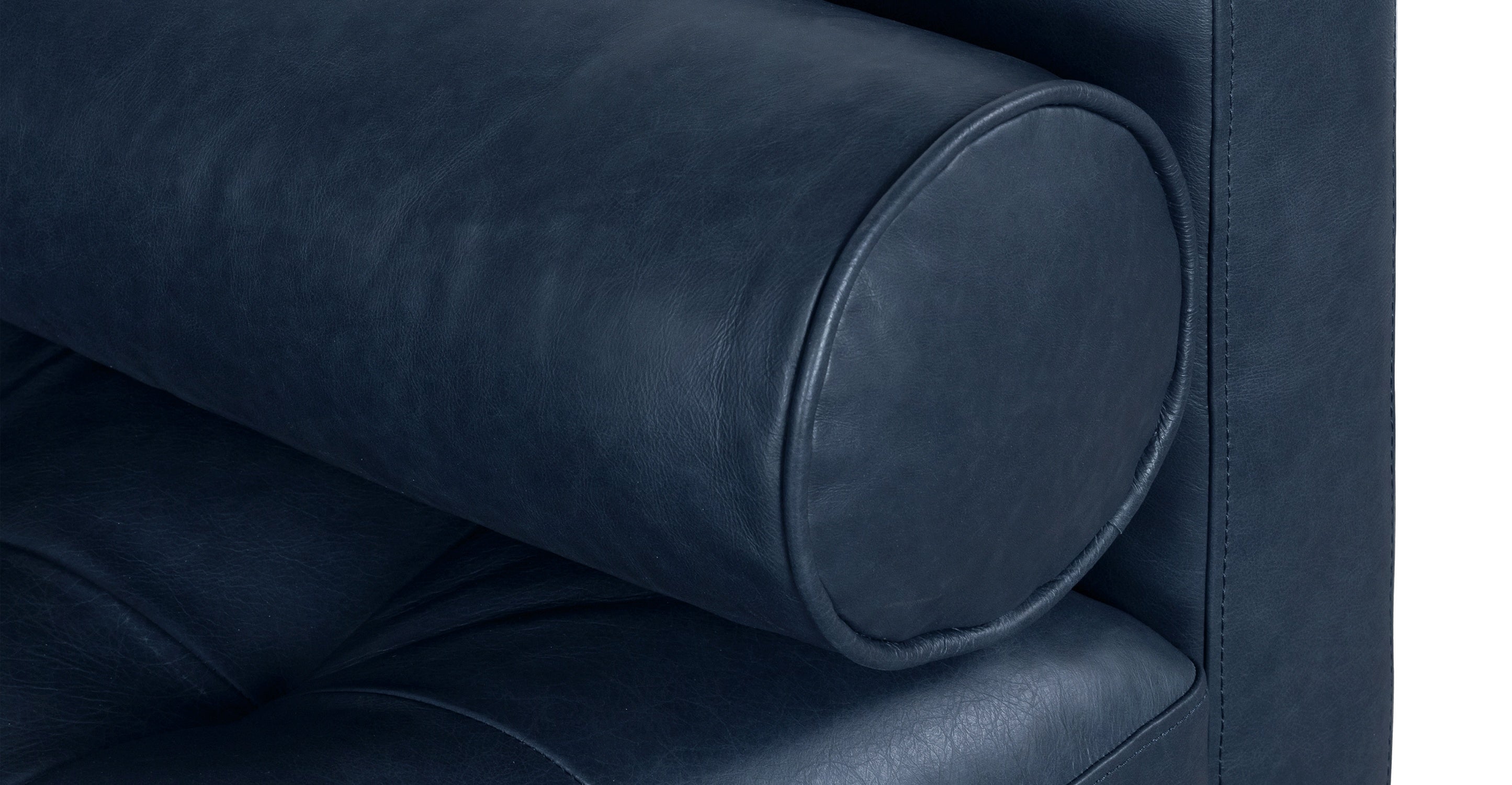 Premium Napa Leather Sofa - Modern Luxury Living Room Furniture for Home & Office - Perfect for Relaxing, Entertaining & Stylish Decor