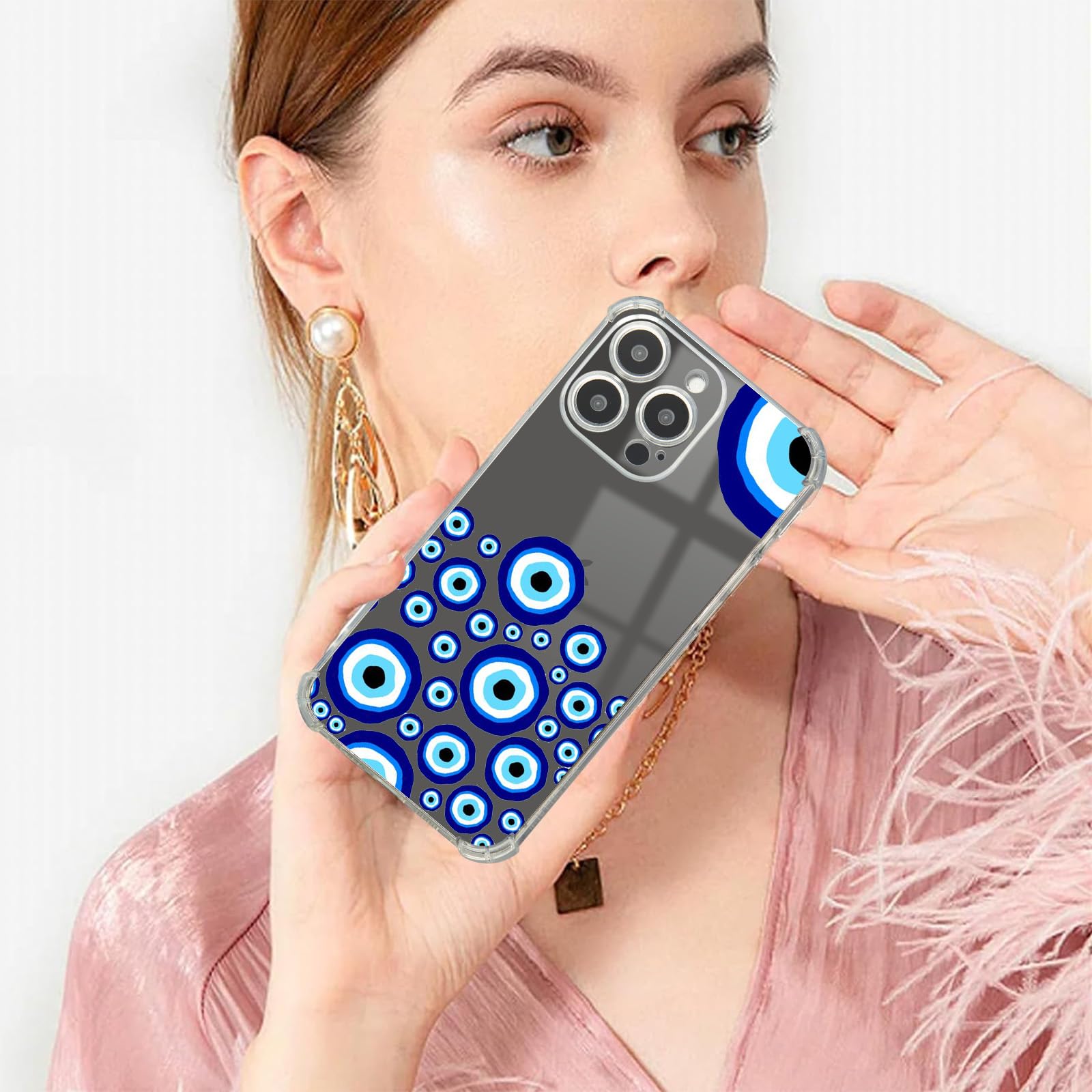 **Blue Eyes Design iPhone 12 Pro Max Case | 6.7