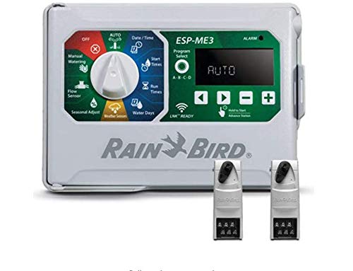 Rain Bird ESPME3 Smart Indoor/Outdoor Lawn Irrigation Sprinkler Timer with 2 Modules - Automatic Watering System for Garden, Yard & Landscaping (Perfect for Homeowners & Professional Landscapers)