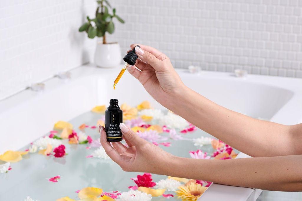 Les 16 Précieux Antioxidant Oil Serum with Bakuchiol & Cacay Oil - Anti-Aging Face Treatment for Wrinkles & Fine Lines - Perfect for Night Skincare Routine