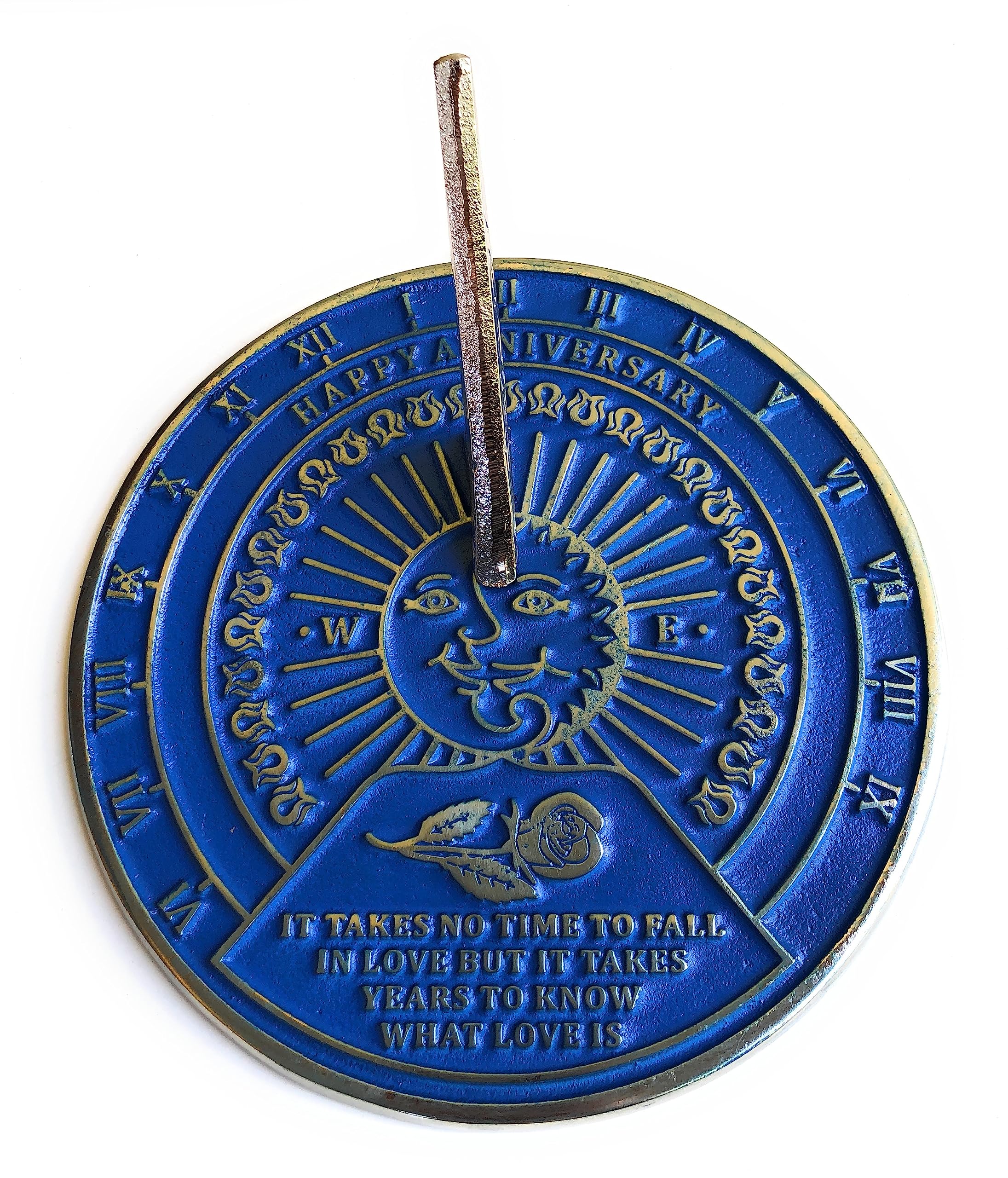 Unique Garden Sundial - Perfect Gift for Him, Her, or Couples | Outdoor Decor for Gardens, Patios & Backyards | NauticalMart