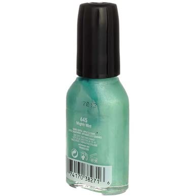 Sally Hansen Hard As Nails Nail Polish - Mighty Mint Green Color, 0.45 Fl Oz - Strengthens & Protects Nails for Salon-Quality Manicures at Home or On The Go