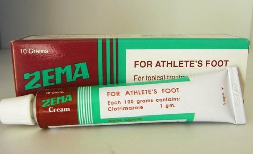 Zema Cream 10g - Effective Athlete's Foot Treatment & Fungal Infection Relief | Fast-Acting Antifungal Cream for Toe Nail & Skin Fungus | Ideal for Gym, Pool & Locker Room Use