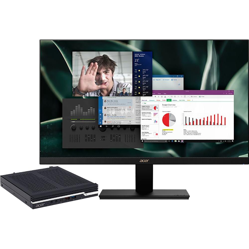 Acer Aspire N4660G Desktop PC - Intel Core i3, 4GB RAM, 500GB HDD (7200RPM), Windows 10 - Home & Office Computing, Gaming, Student Use