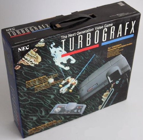 NEC TurboGrafx 16 Classic Gaming Console with Blazing Lazers Game - Retro Video Game System for Collectors & Gamers - Perfect for Home Entertainment & Nostalgic Gaming Experience
