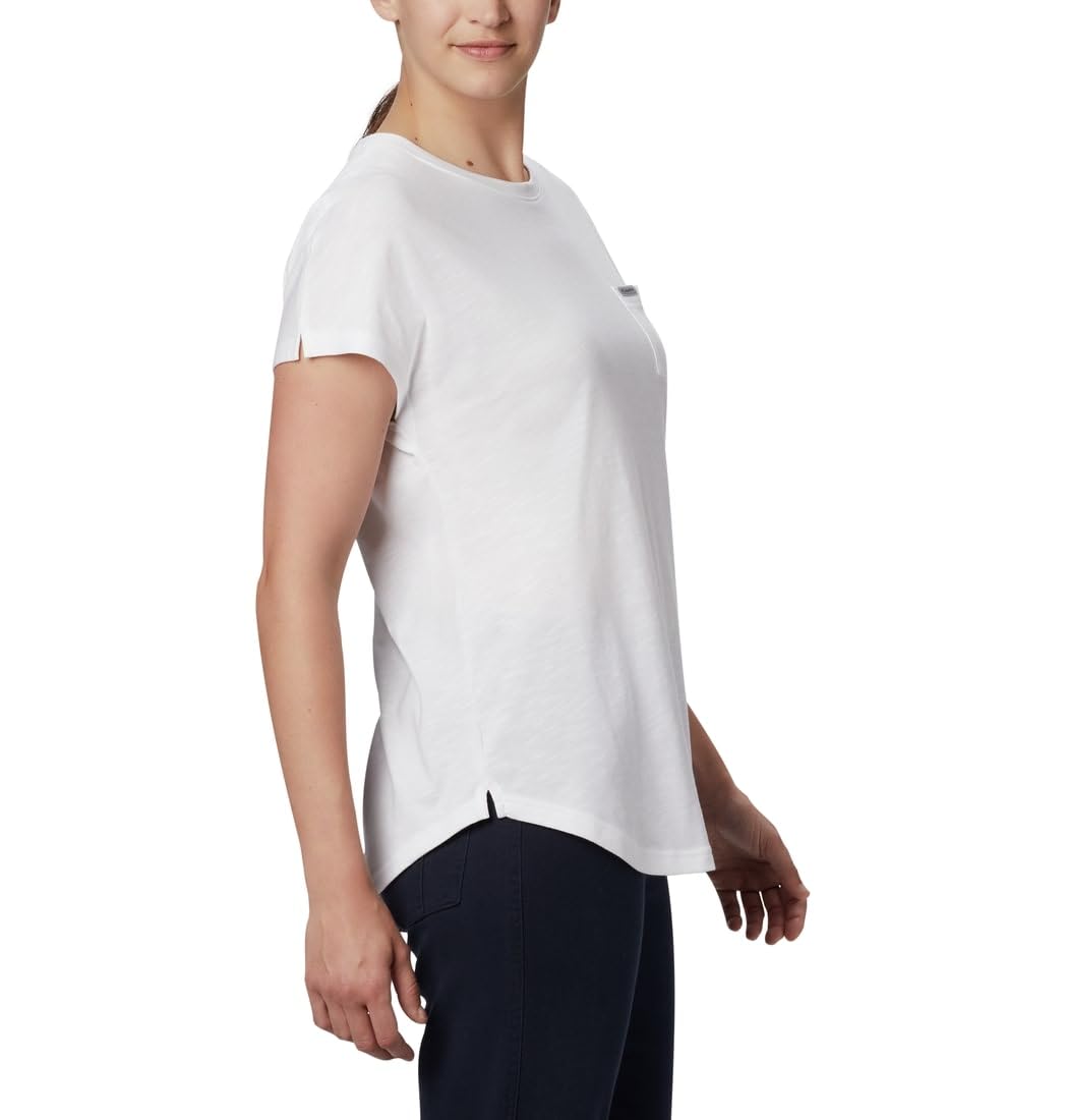 Columbia Women's Cades Cape Tee - Lightweight Quick-Dry Short Sleeve Shirt for Hiking, Travel & Outdoor Activities