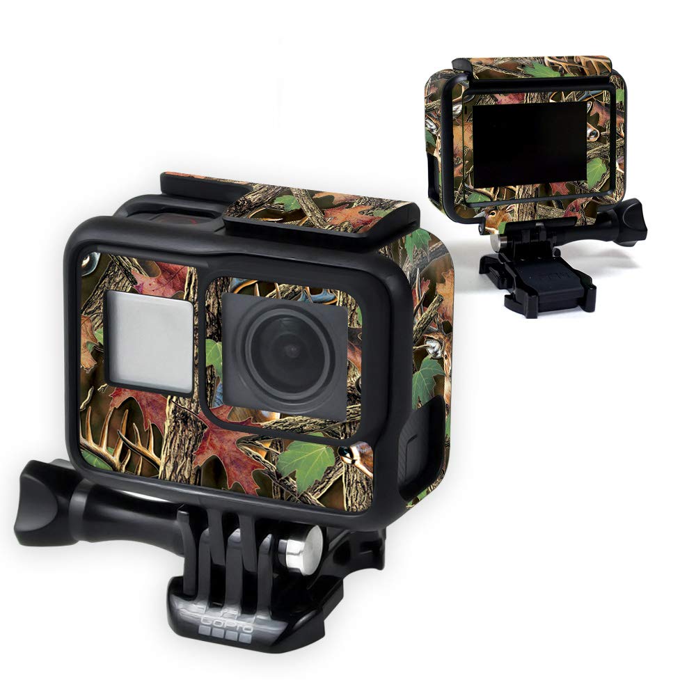 MightySkins Protective Vinyl Decal Wrap Cover for GoPro Hero 7 Black - Buck Camo Design | Durable, Easy to Apply & Remove | Made in USA | Perfect for Outdoor Adventures, Travel & Action Sports