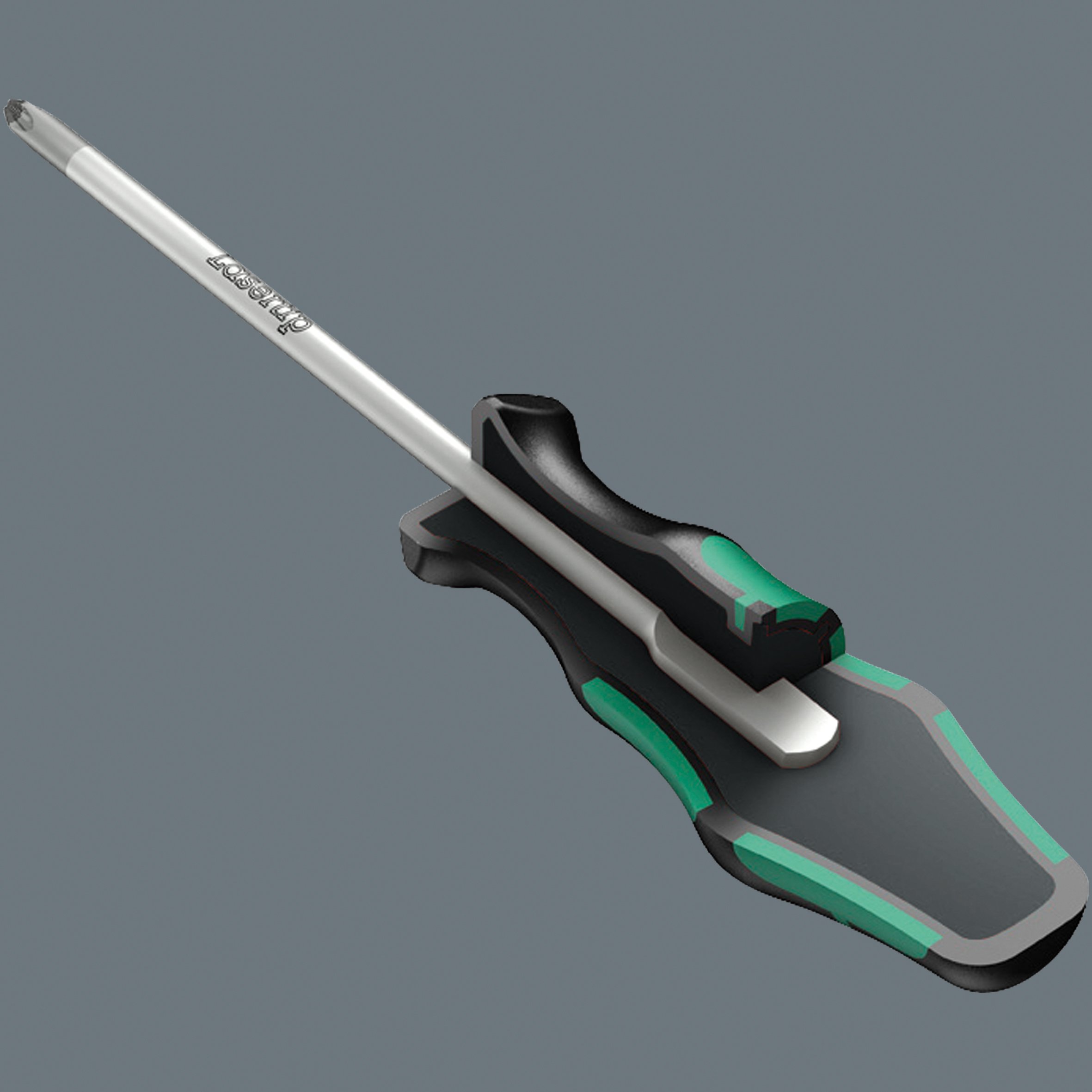 Wera 05117686001 Kraftform Plus 368 Square Socket Screwdriver - #3 Head, 6-Inch Blade Length - Perfect for Automotive Repairs & DIY Projects