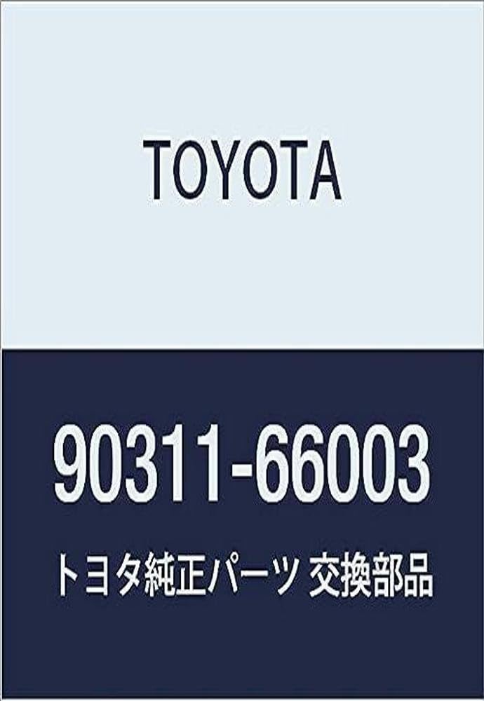 Genuine Toyota 90311-66003 Type-T Wheel Bearing Oil Seal - Premium Replacement Part for Smooth & Quiet Driving - Perfect for Toyota Vehicles, Trucks & SUVs