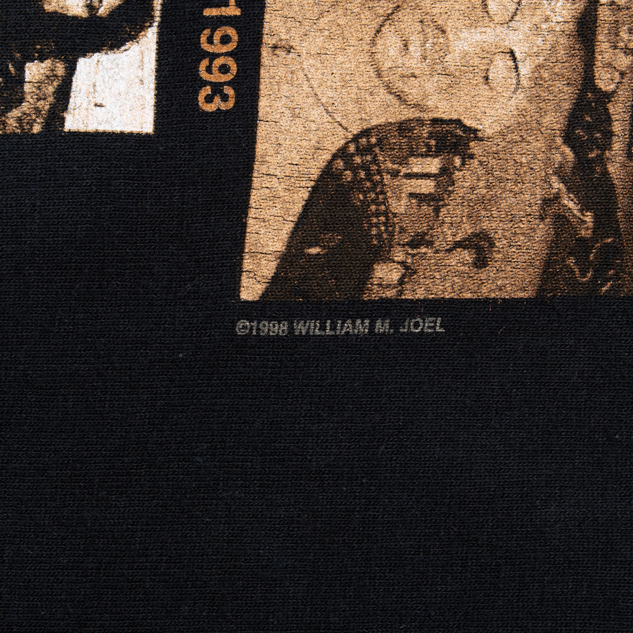 Vintage Billy Joel 1998-1999 Tour T-Shirt XL - Classic Rock Band Merchandise for Concerts & Music Fans