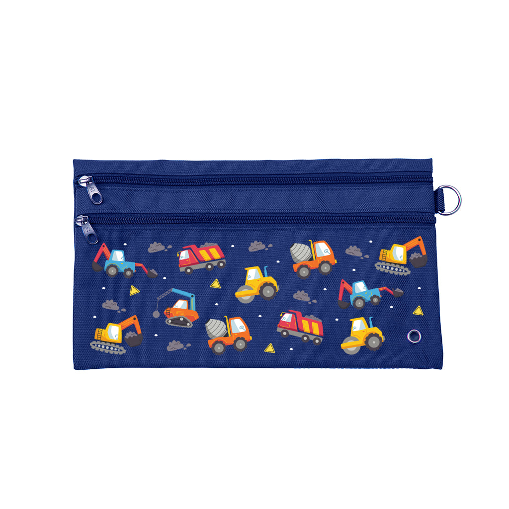 Large Capacity Jumbo Trucks Pencil Case for School & Office Supplies - Perfect for Kids, Students & Professionals