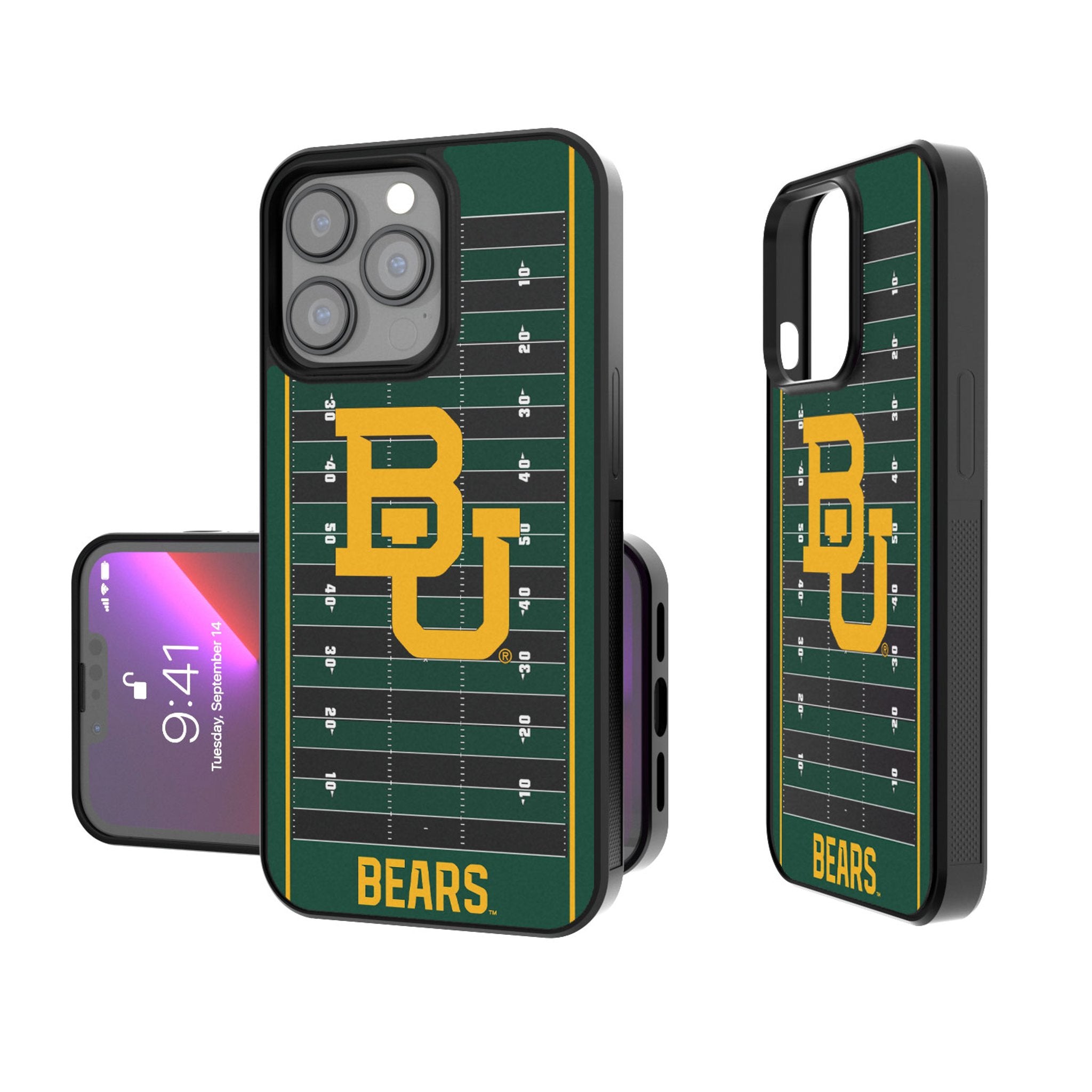 Baylor University Bears Field Bump Phone Case - Durable Protective Cover for iPhone & Samsung - Perfect for Game Day & School Spirit