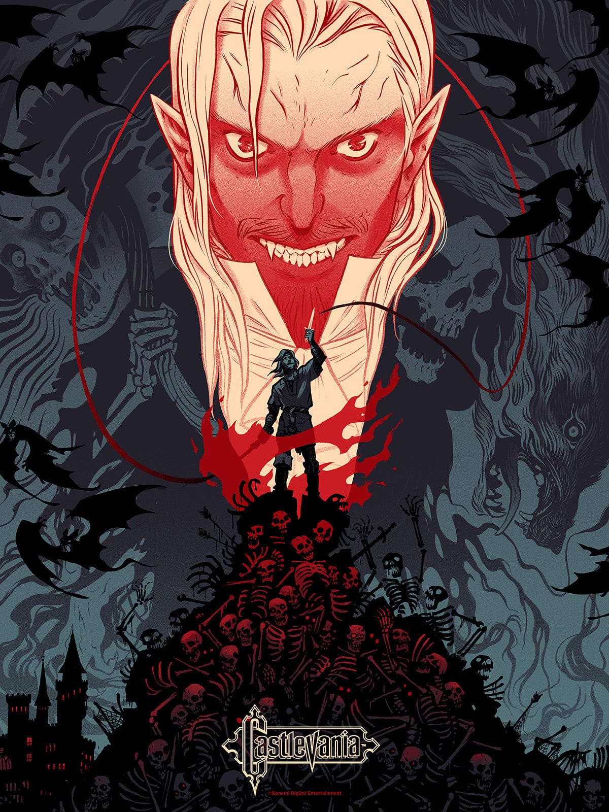 Castlevania Poster - Classic Video Game Wall Art for Home & Office Decor - Perfect for Gamers, Anime Fans & Retro Gaming Enthusiasts