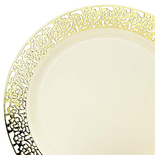 B6. Florence in Ivory & Gold
