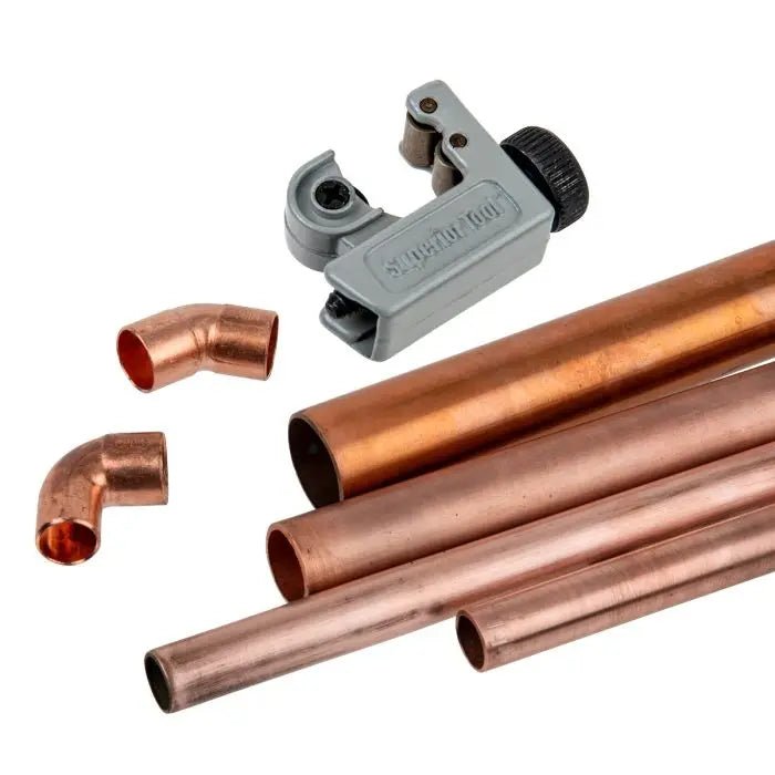 7/8 Inch O.D. Mini Tubing Cutter - Precision Cutting Tool for Plumbing, HVAC & DIY Projects | Perfect for Copper, Aluminum & Plastic Pipes