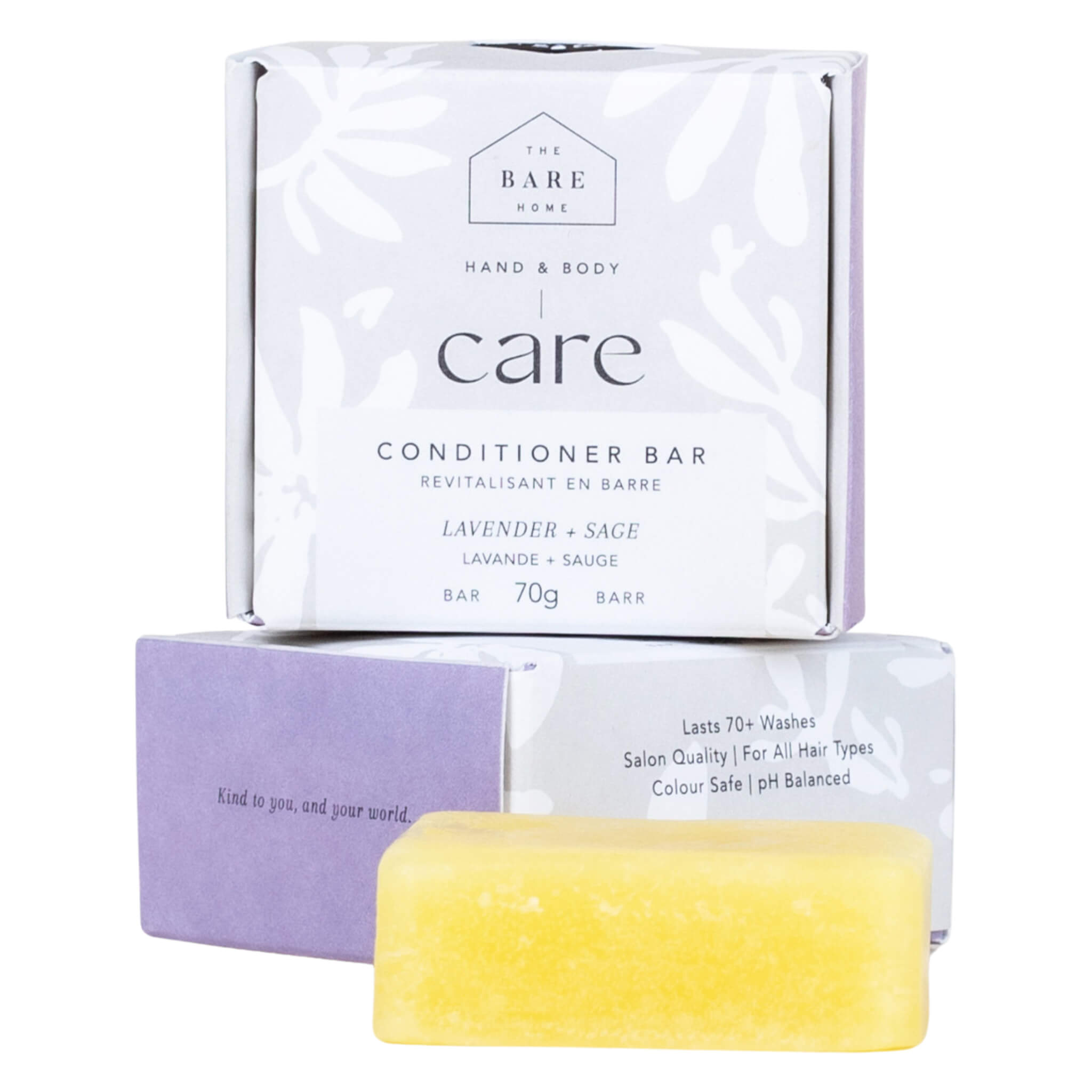 Eco-Friendly Solid Conditioner Bar for Hair - Natural, Sulfate-Free & Plastic-Free Hair Care for Travel, Gym & Zero Waste Lifestyle