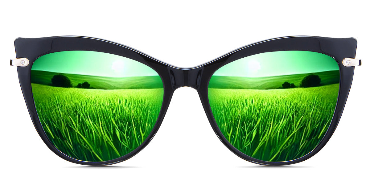 Susan Women's Prescription Polarized Sunglasses - UV Protection & Anti-Glare for Driving, Outdoor Sports & Fashion