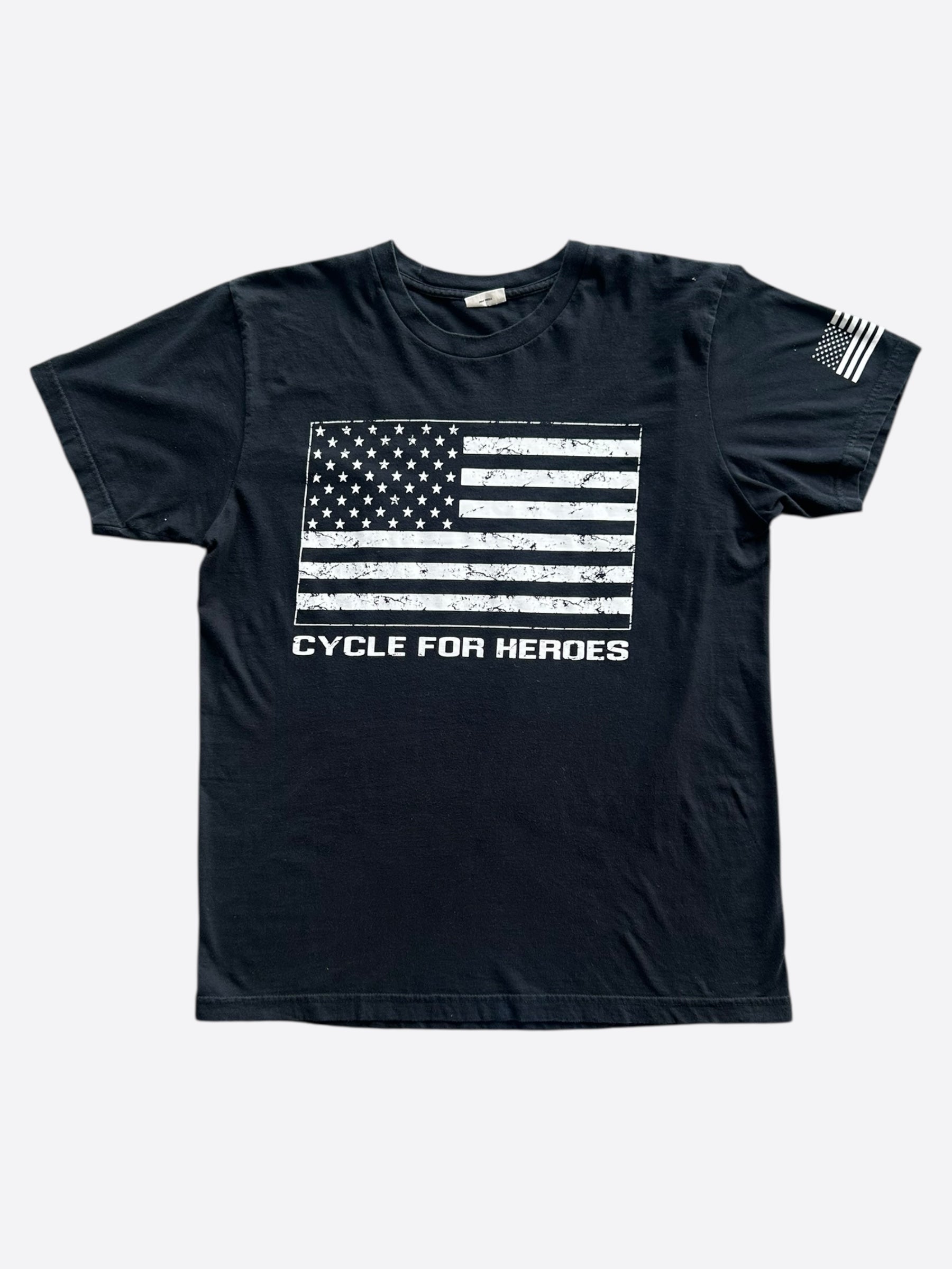 Chrome Hearts Black & White Heroes Project Graphic T-Shirt for Men - Stylish Streetwear & Casual Outfit Essential