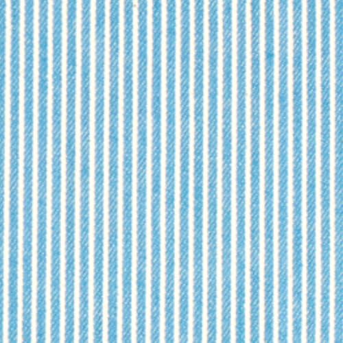 Blue Pinstriped