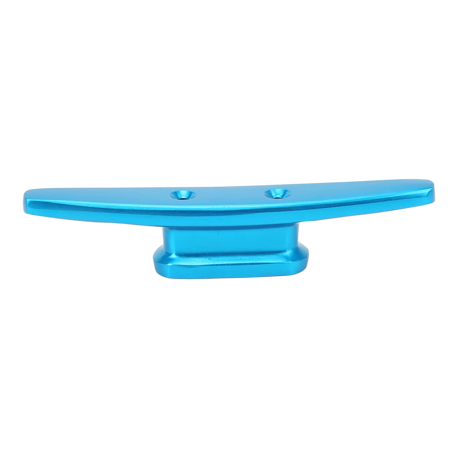 6in Heavy Duty Aluminum Boat Dock Cleats - Marine Grade Open Base Deck Mooring Cleat for Secure Rope Tie Down on Boats, Canoes, Kayaks & Steamers | Perfect for Docking, Anchoring & Watercraft Security