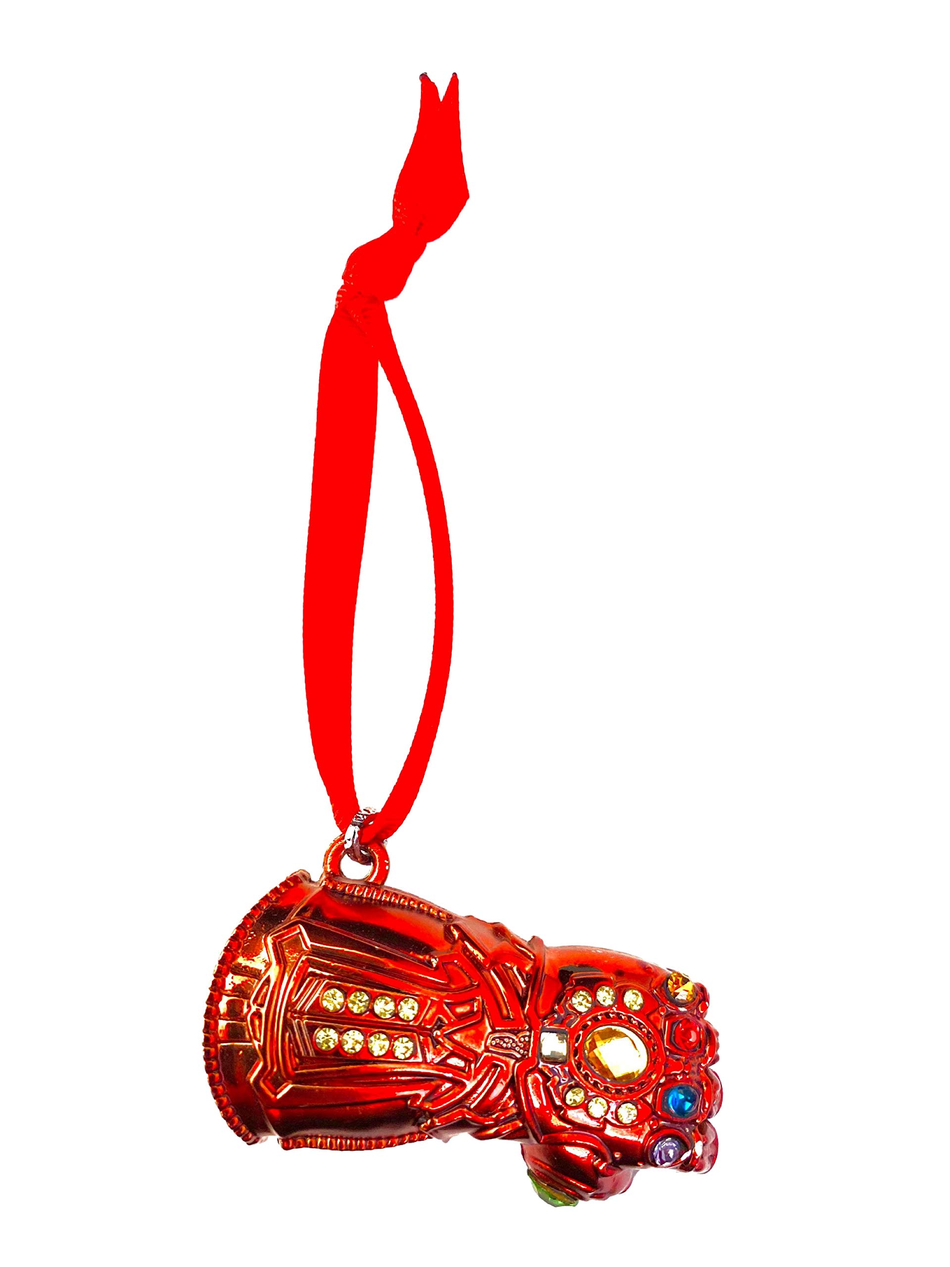 Marvel Avengers Infinity Gauntlet Replica - Red Iron Man Style Collectible Gift for Fans | Perfect for Home Display, Cosplay, and Superhero Decor
