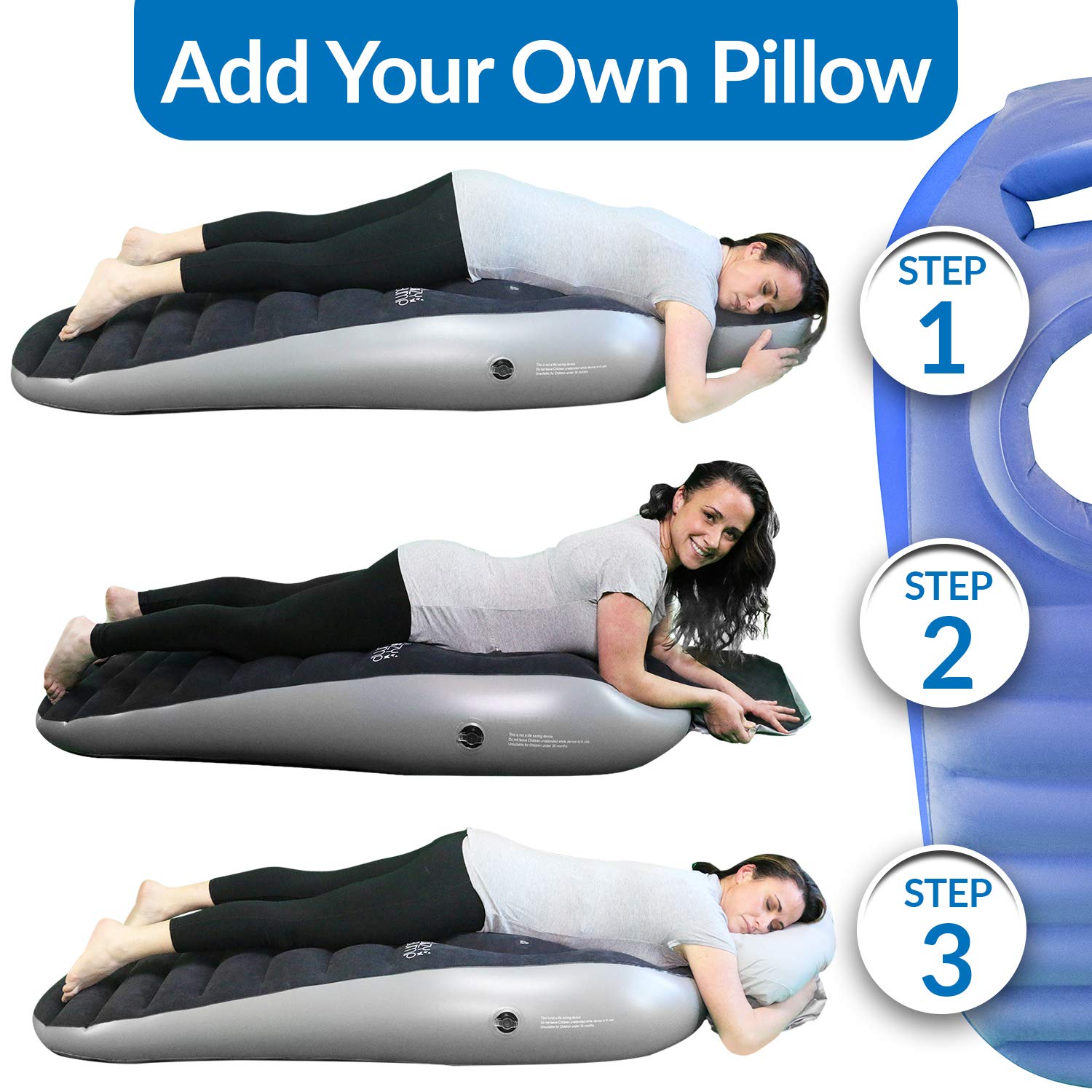 Cozy Bump Pregnancy Pillow - Best Maternity Body Pillow for Side Sleepers & Back Pain Relief | U-Shaped Full Body Support for Pregnant Women | Perfect Pregnancy Gift & Nursing Pillow | Ideal for Sleeping, Reading & Breastfeeding Comfort