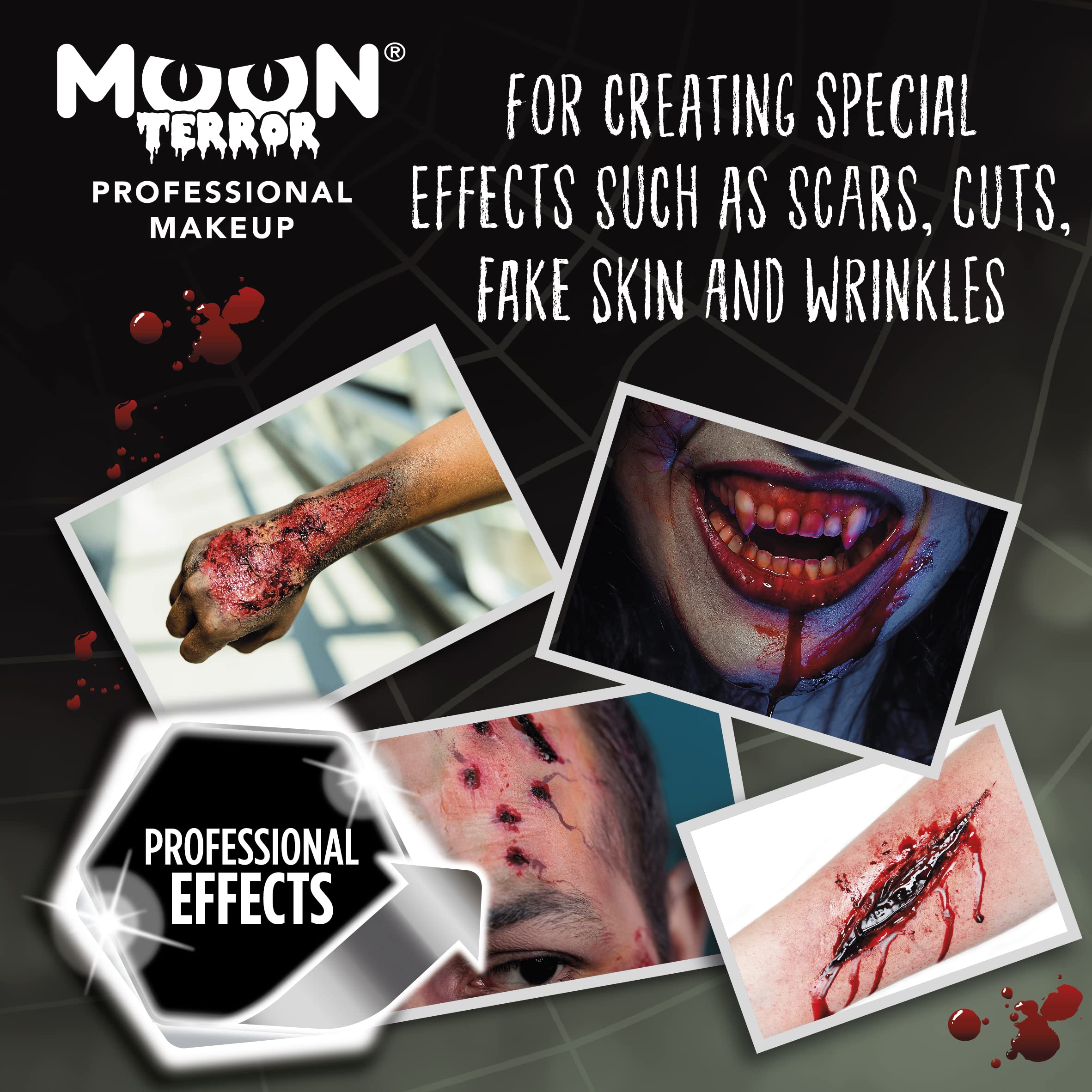 Pro FX Scar Modelling Wax Crayon by Moon Terror | 3.2g | Special Effects Makeup for Fake Scars, Wounds & Skin Texture | Halloween, Cosplay, Theater & SFX Makeup Artist Supplies
