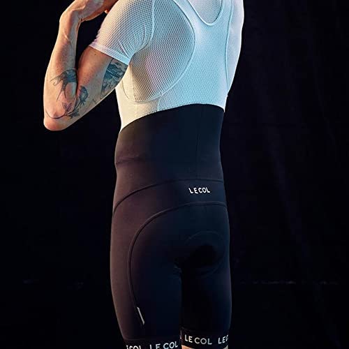 Premium Men's Cycling Bib Shorts with Padded Chamois & Gel Inserts - Breathable Bike Shorts for Road & Mountain Biking - Comfortable XS to 3XL Sizes - Ideal for Long Distance Rides, Training & Competitions