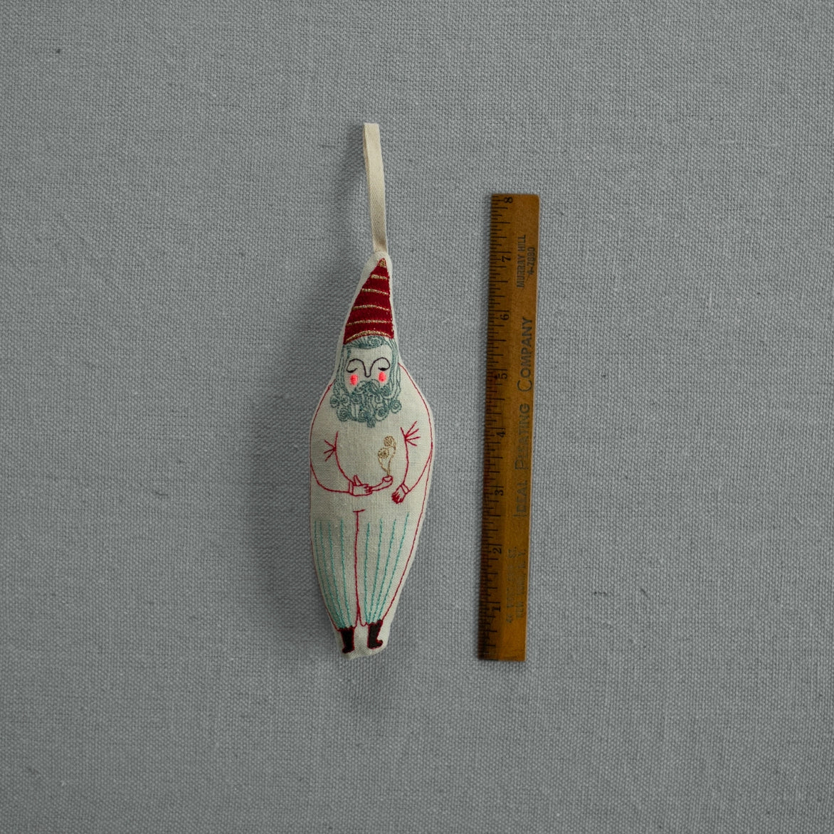 Handmade Garden Gnome Ornament - Whimsical Outdoor & Indoor Decor for Lawns, Patios, and Home Gardens | Perfect Gift for Christmas & Holidays