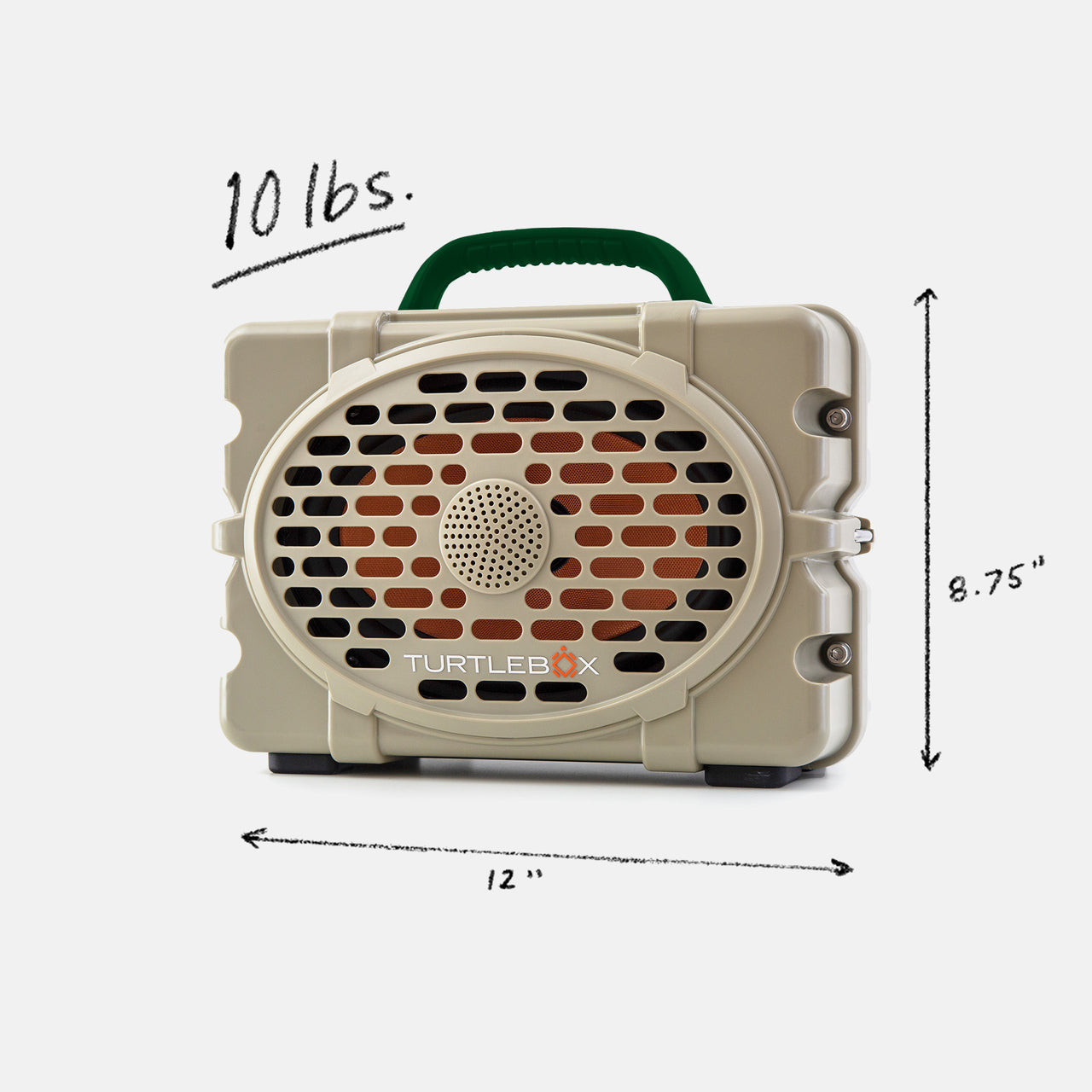 Turtlebox Speaker Gen 2 - Portable Bluetooth Speaker with 100W Power, Waterproof & Rugged Design for Outdoor Adventures, Beach, Camping & Pool Parties