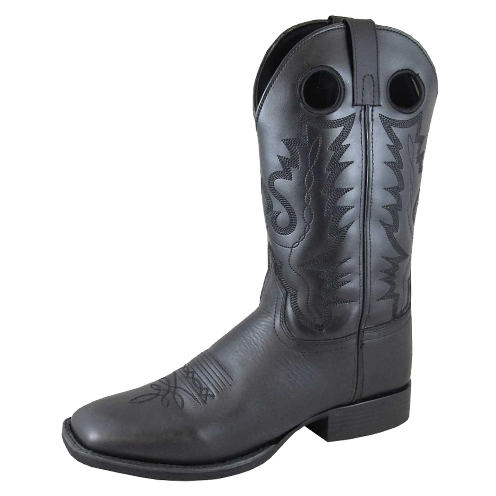 Smoky Mountain Men's Outlaw Boots - Durable Leather Work Boots for Outdoor, Hiking & Ranch Work - Perfect for Cowboy, Construction & Heavy Duty Use