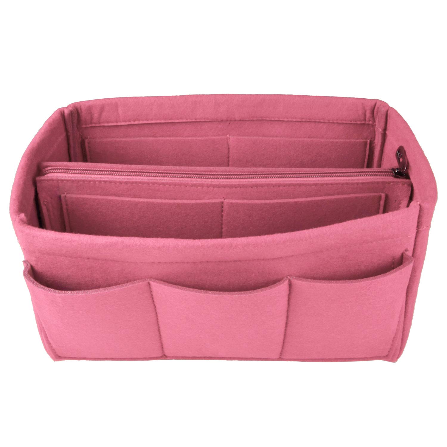 NOTAG Purse Organizer Insert - Zippered Handbag & Tote Shaper with 7 Color Options | Perfect for Travel, Work, and Everyday Use to Keep Your Bag Neat and Organized