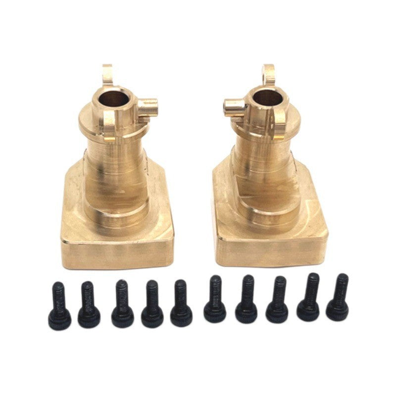 MJX Hyper Go H12Y/H12Y+ Upgrade Kit - Brass Rear Axle Cup Gearbox for RC Car Parts Replacement & Performance Enhancement | Perfect for Off-Road Bashing, Racing & Drifting