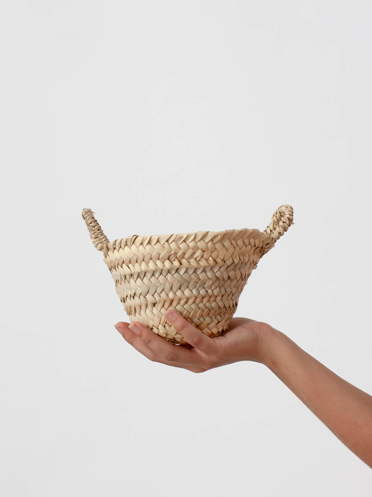 Handwoven Tiny & Mini Beldi Baskets - Moroccan Style Home Decor for Bathroom, Kitchen & Storage | Perfect for Organizing Jewelry, Spices & Small Items