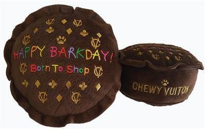 Happy Barkday Cake Dog Toy - Durable Chew Toy for Small & Large Dogs - Perfect for Birthday Gifts & Playtime Fun