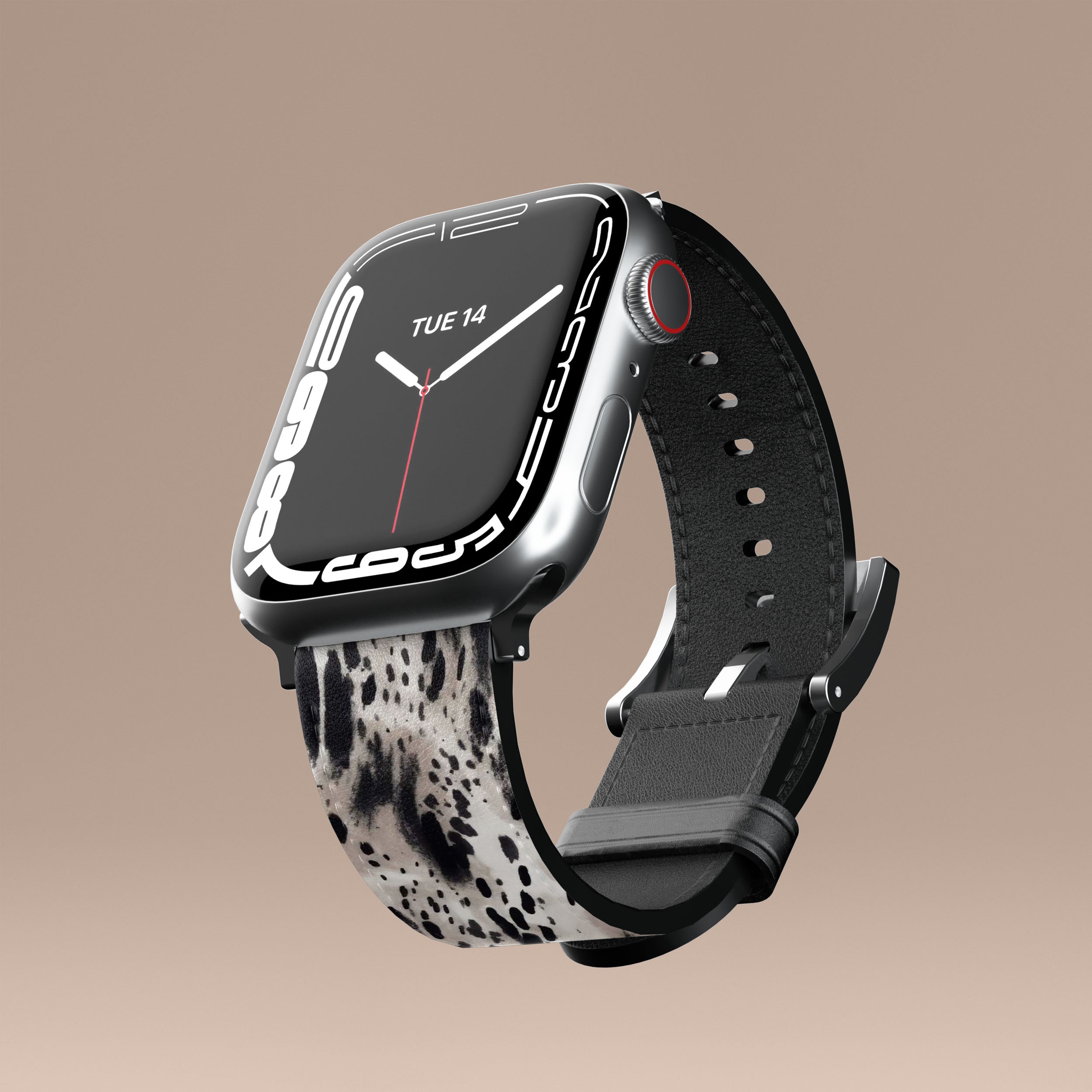 Leopard Print Abstract Pattern Apple Watch Band - Stylish & Durable Replacement Strap for Workouts, Fashion & Everyday Wear