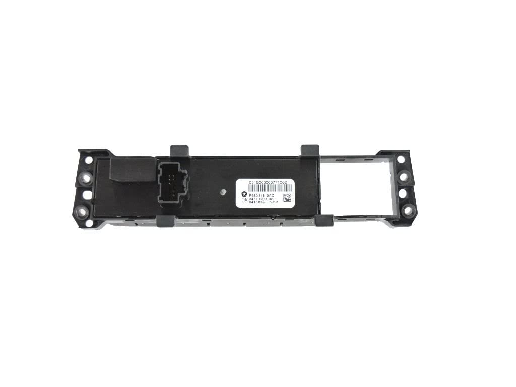 Mopar 68231819AD Instrument Panel Switch - Replacement for Dodge, Jeep, Chrysler Vehicles - Perfect for Dashboard Control & Interior Lighting Adjustment