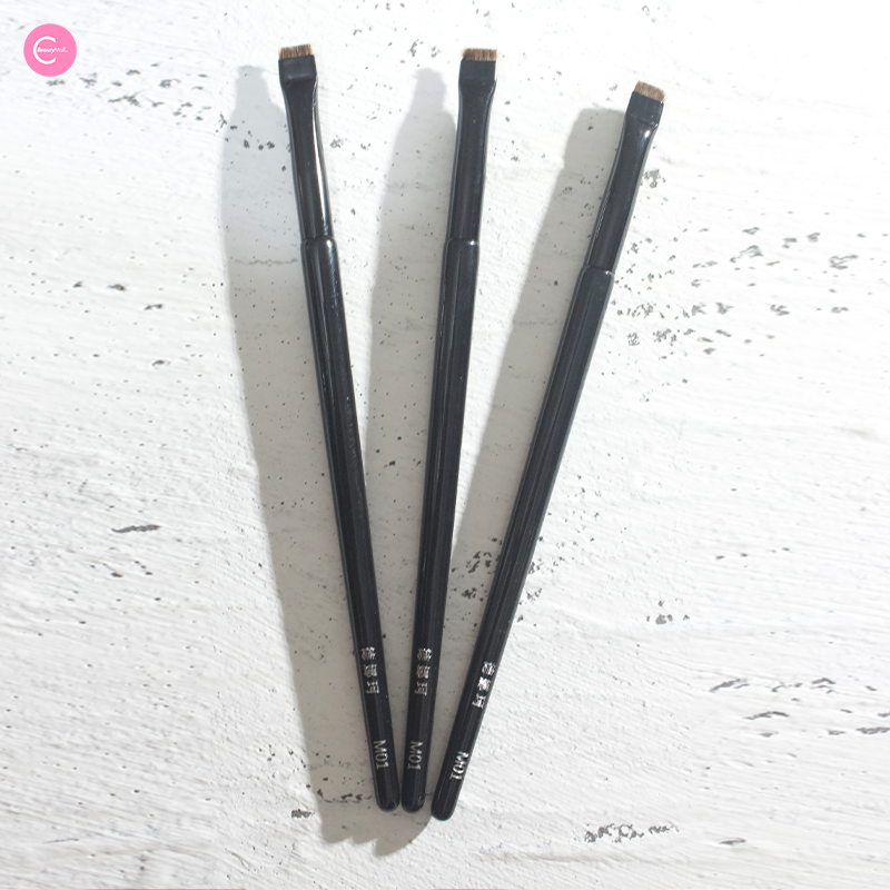 Shellwe Makeup Denaco Precision Detail Brush - Professional Makeup Brush Set for Eyeshadow, Eyeliner & Concealer - Perfect for Travel & Everyday Makeup Application